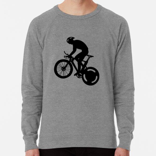 Athletic Cyclist In Action Design Sweatshirt
