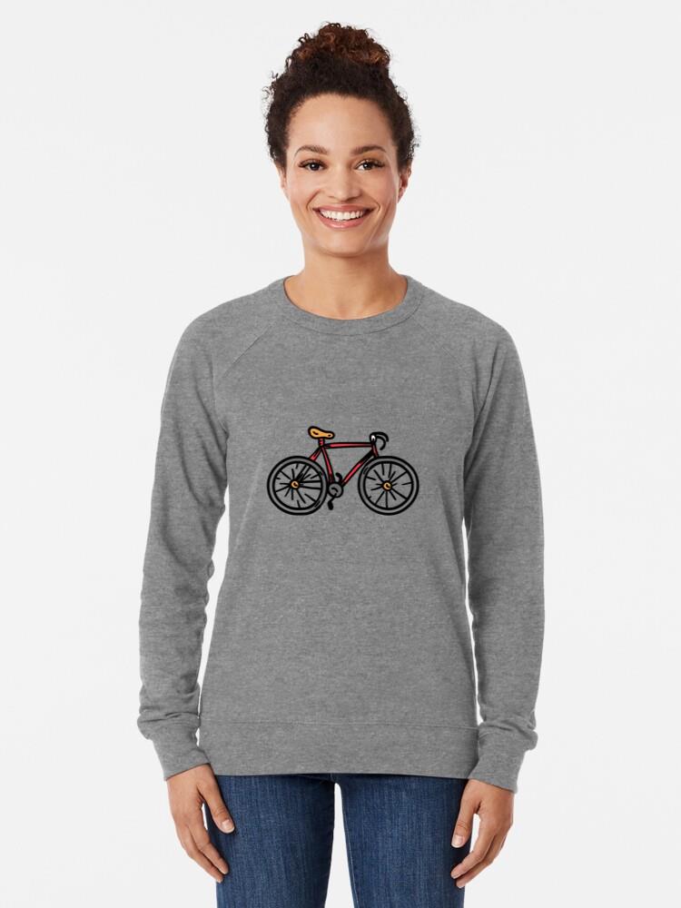Bicycle Cycle Bike Sketch Sweatshirt - Image 3