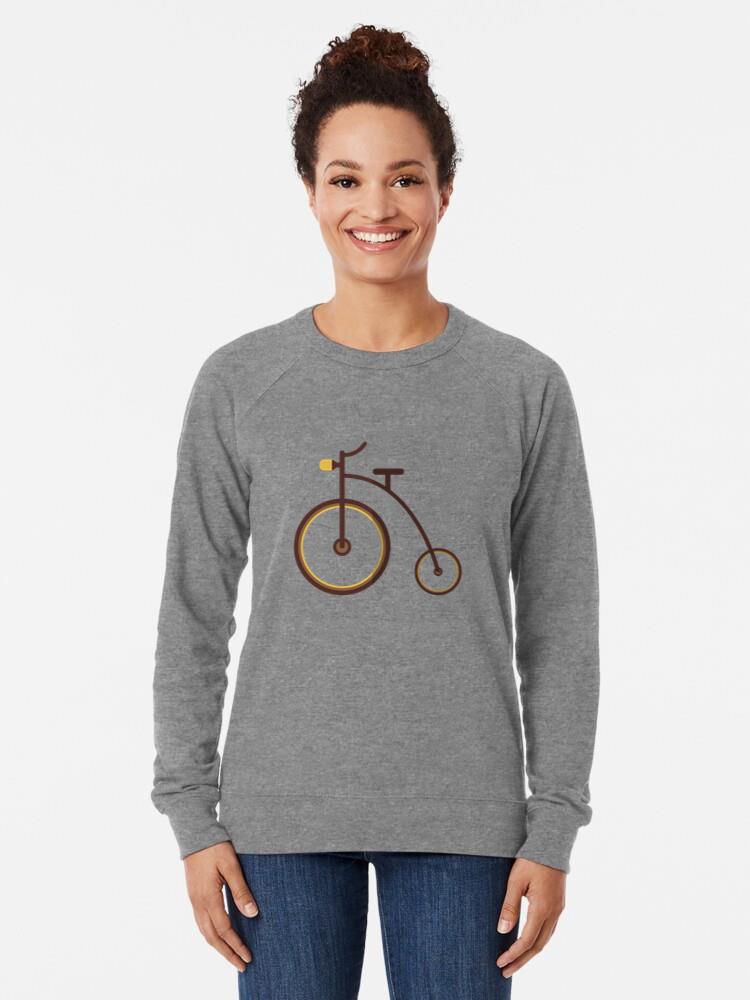 Bicycle Cycle Bike Wheel Flat Sweatshirt - Image 3