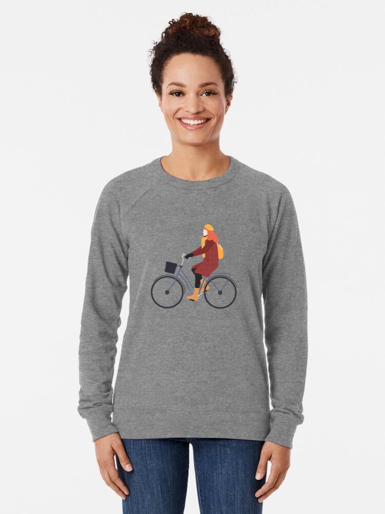 Bicycle Girl Sweatshirt - Image 3