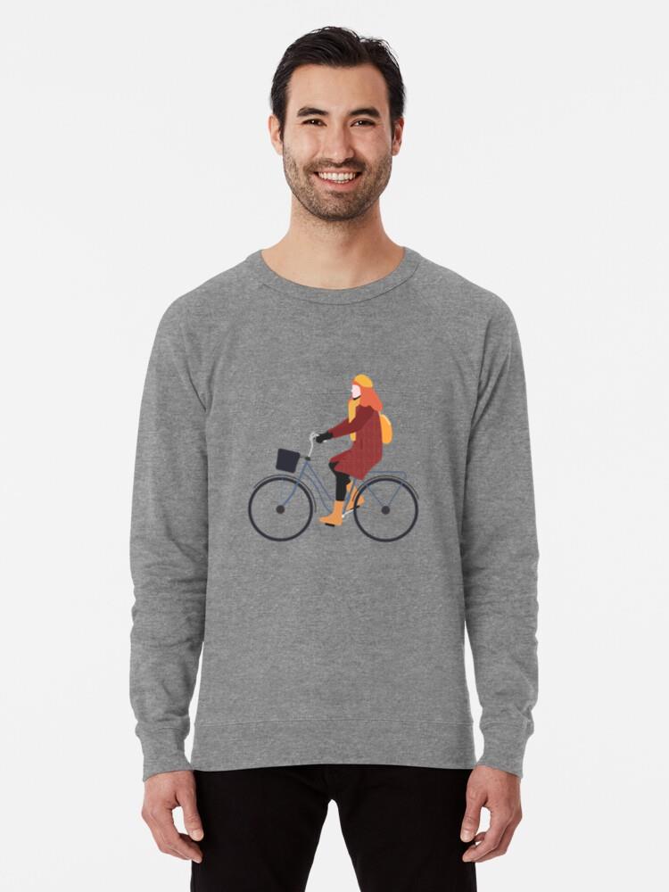 Bicycle Girl Sweatshirt - Image 2