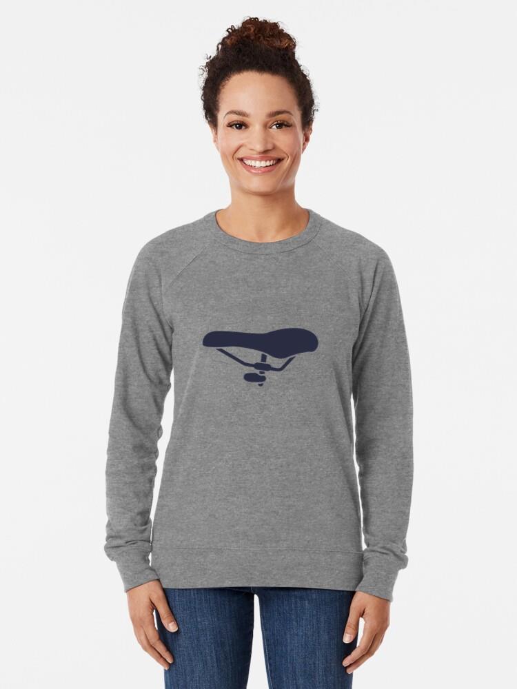 Bicycle Seat Cut Out Sweatshirt - Image 3