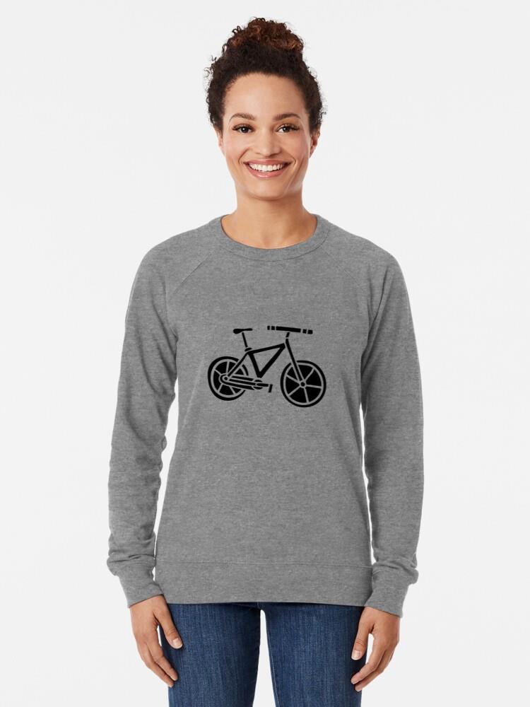 Bicycle Transport Black Sweatshirt - Image 3