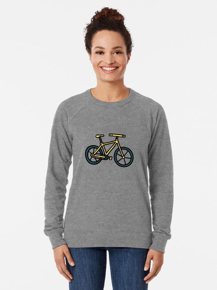 Bicycle Transport Illustration Sweatshirt - Image 3