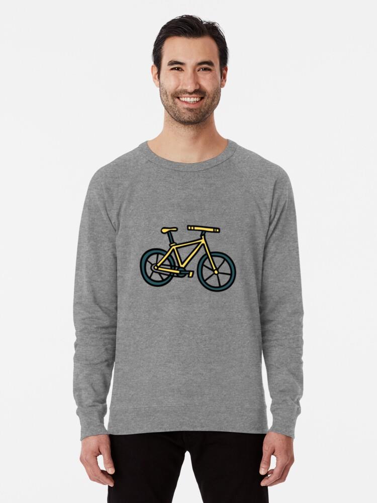 Bicycle Transport Illustration Sweatshirt - Image 2