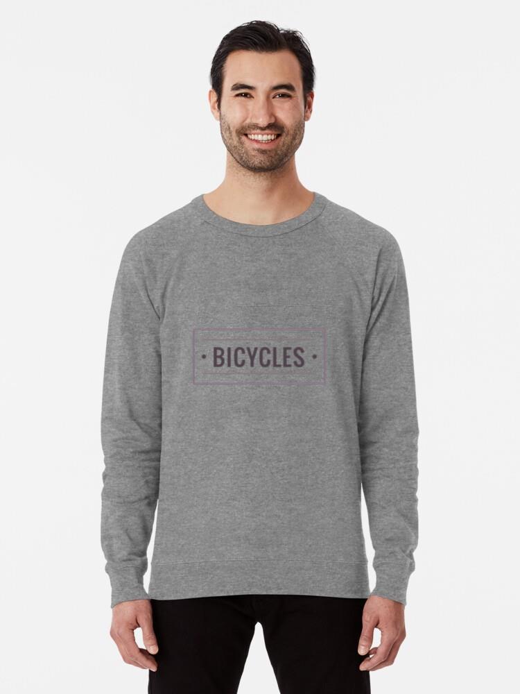 Bicycles Label Strroke Sweatshirt - Image 2