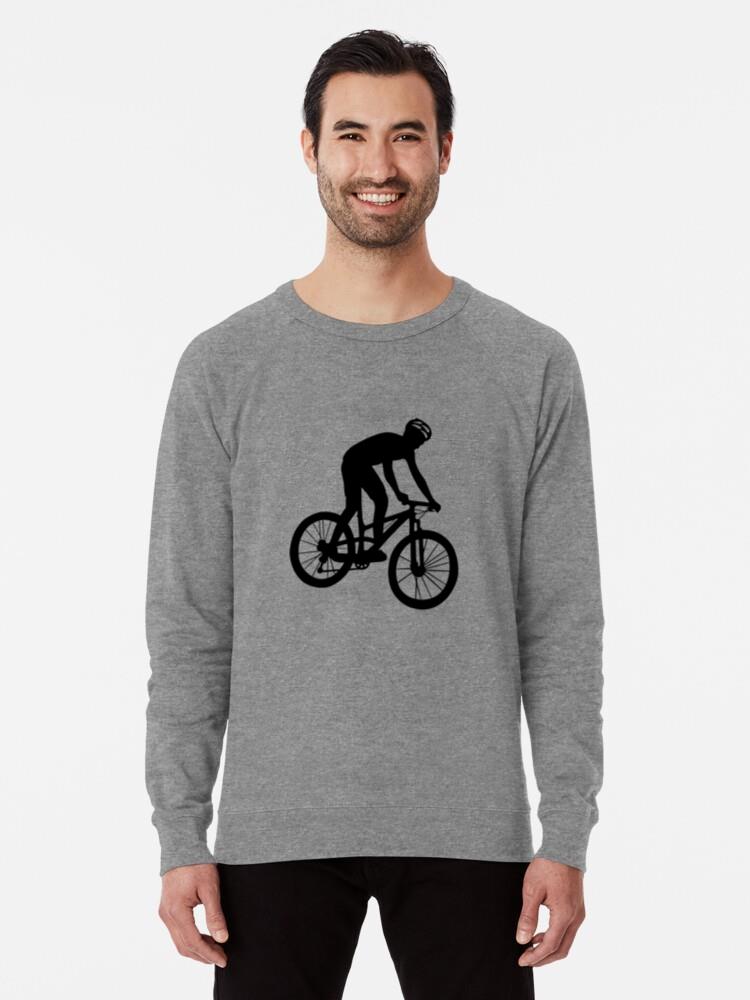 Bike Silhouette Boy Sweatshirt - Image 2