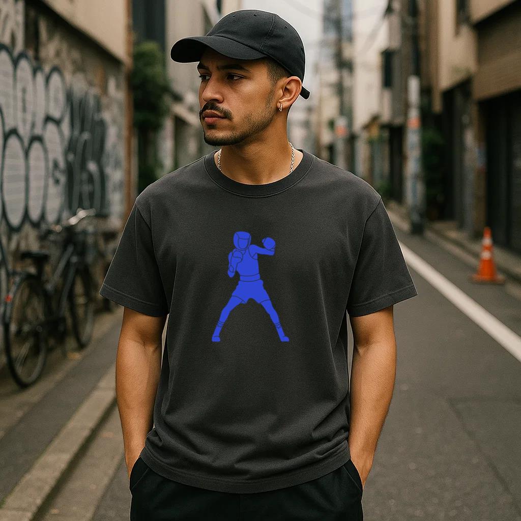 Boxer Blue T-Shirt - Image 3