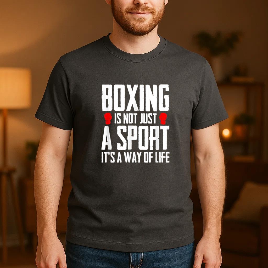 Boxing A Way Of Life T-Shirt - Image 4