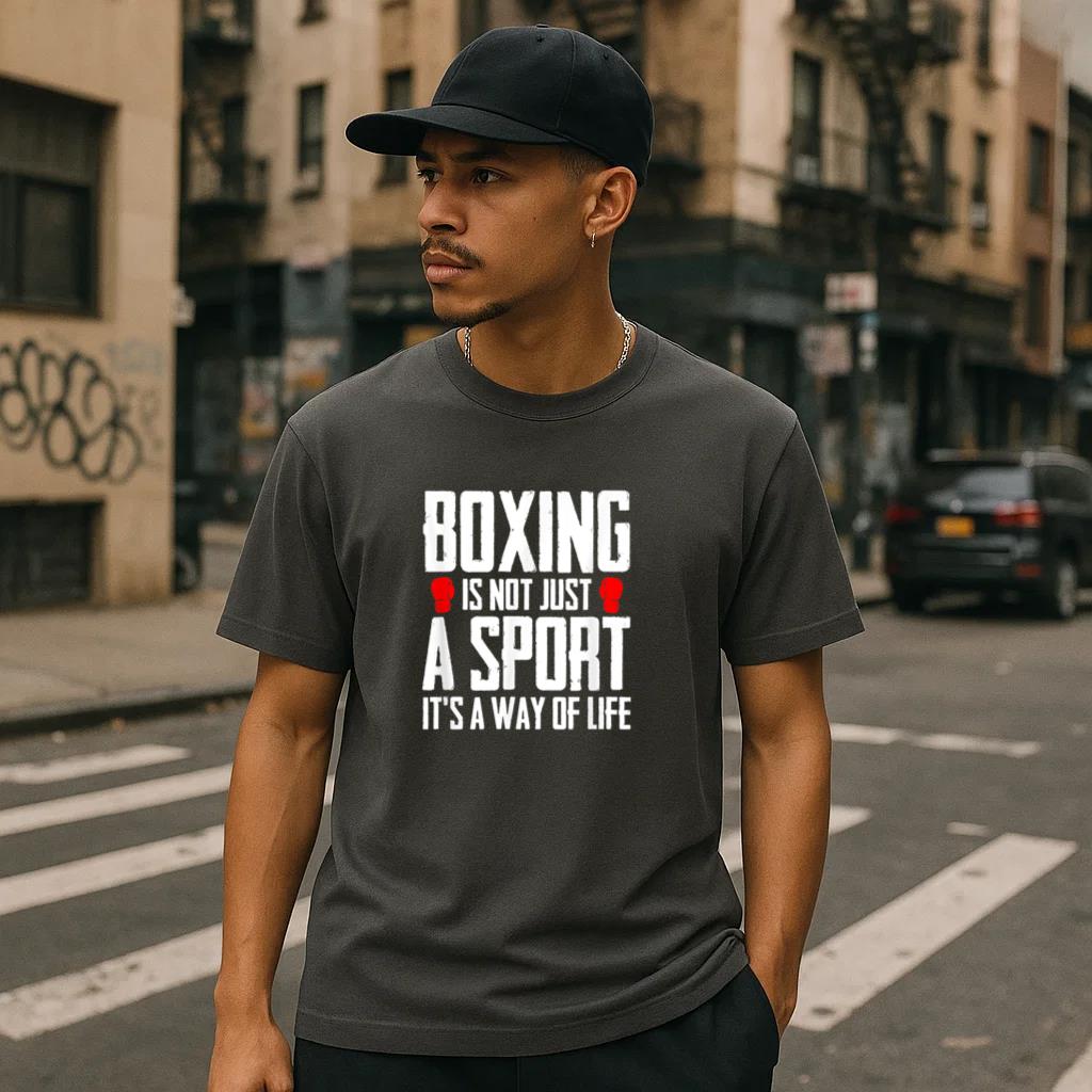 Boxing A Way Of Life T-Shirt - Image 2