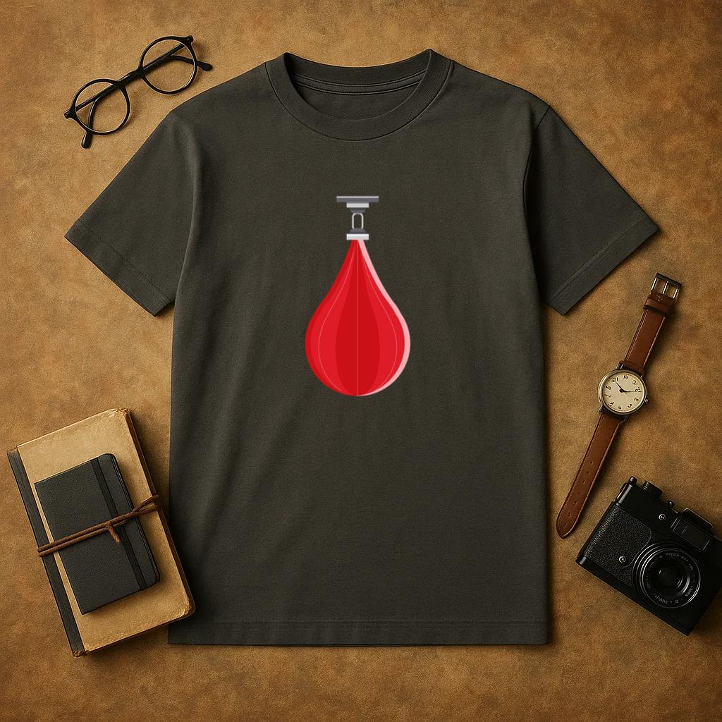 Boxing Bag Icon Design T-Shirt