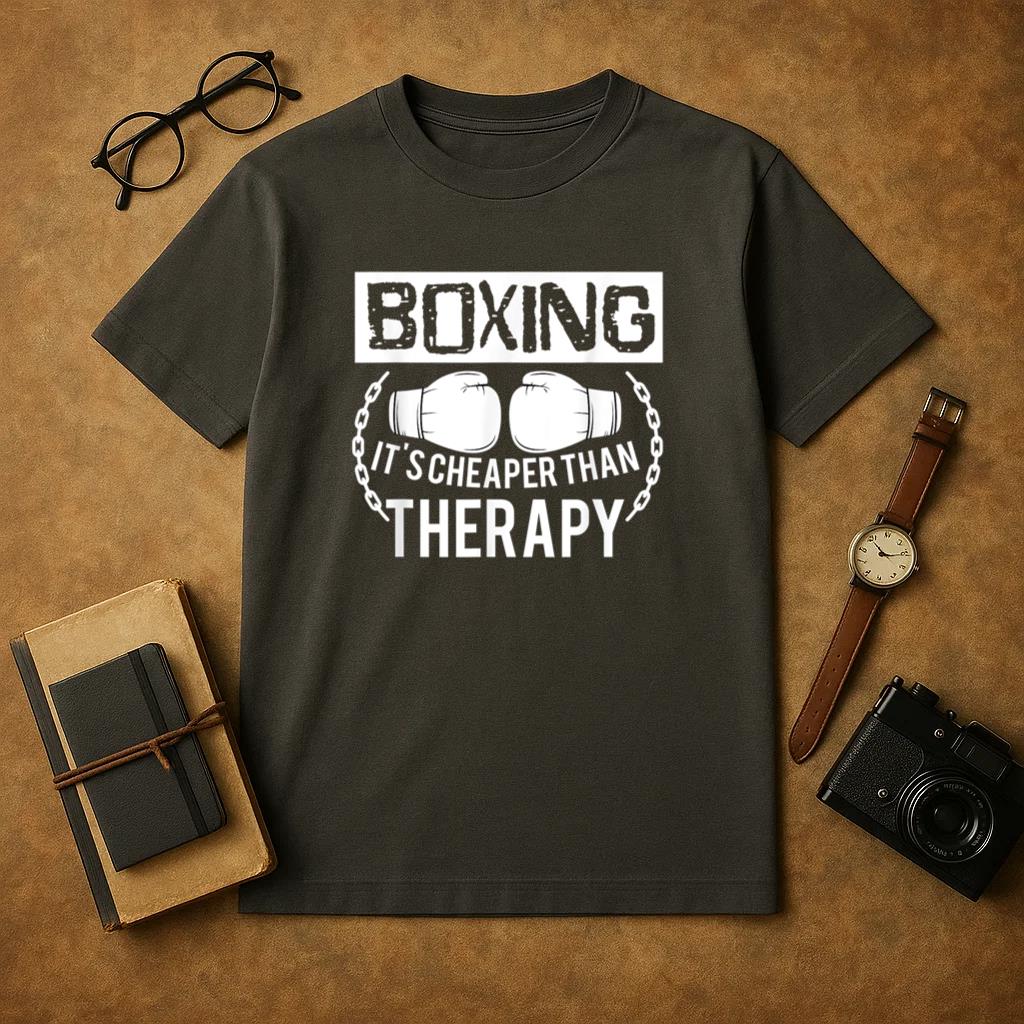 Boxing Better Than Therapy T-Shirt