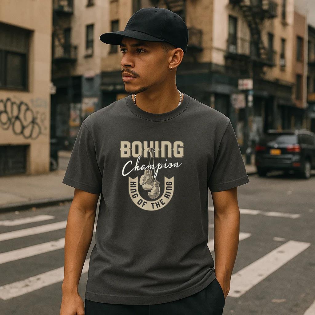 Boxing Champion King Of The Ring T-Shirt - Image 2