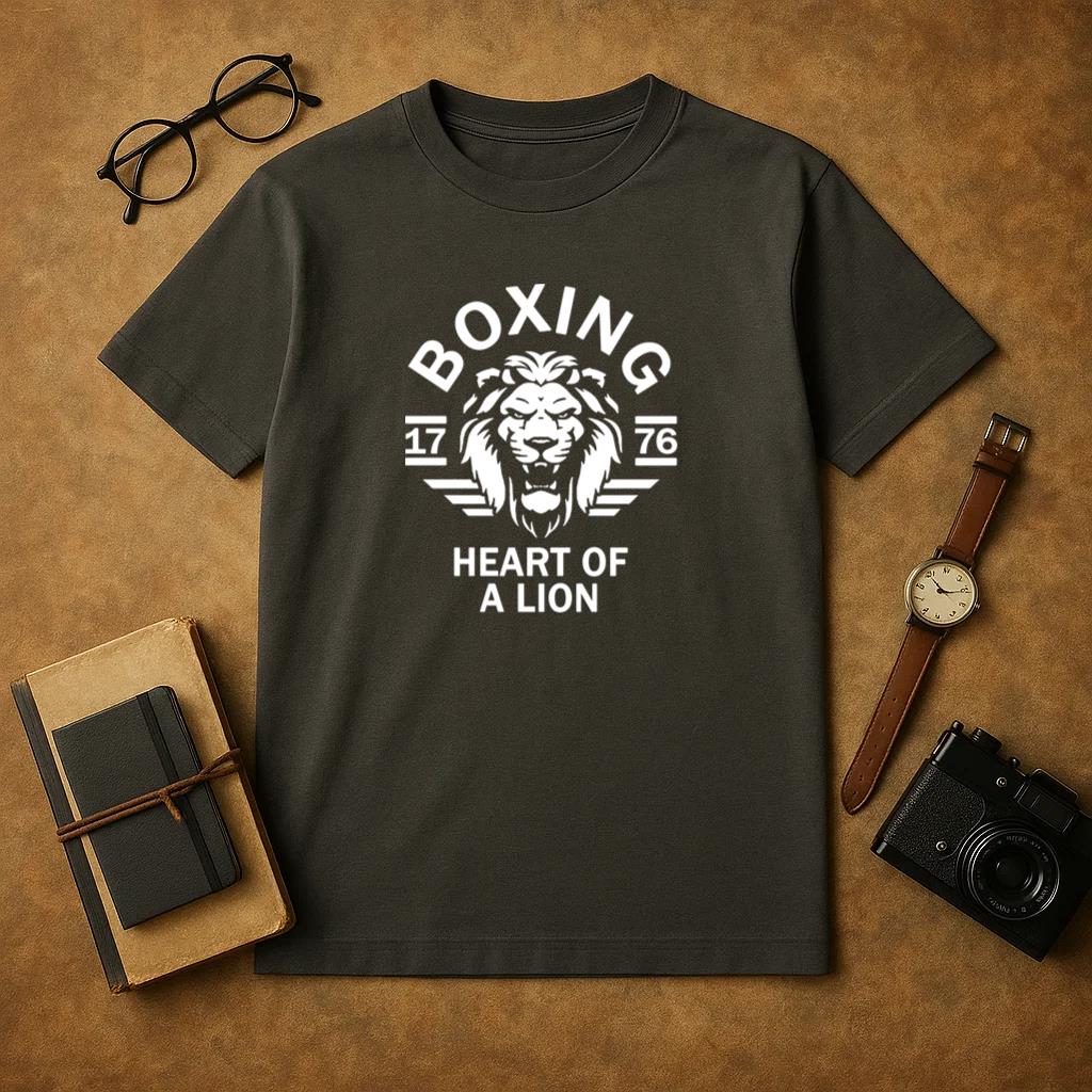 Boxing Heart Of A Lion T-Shirt