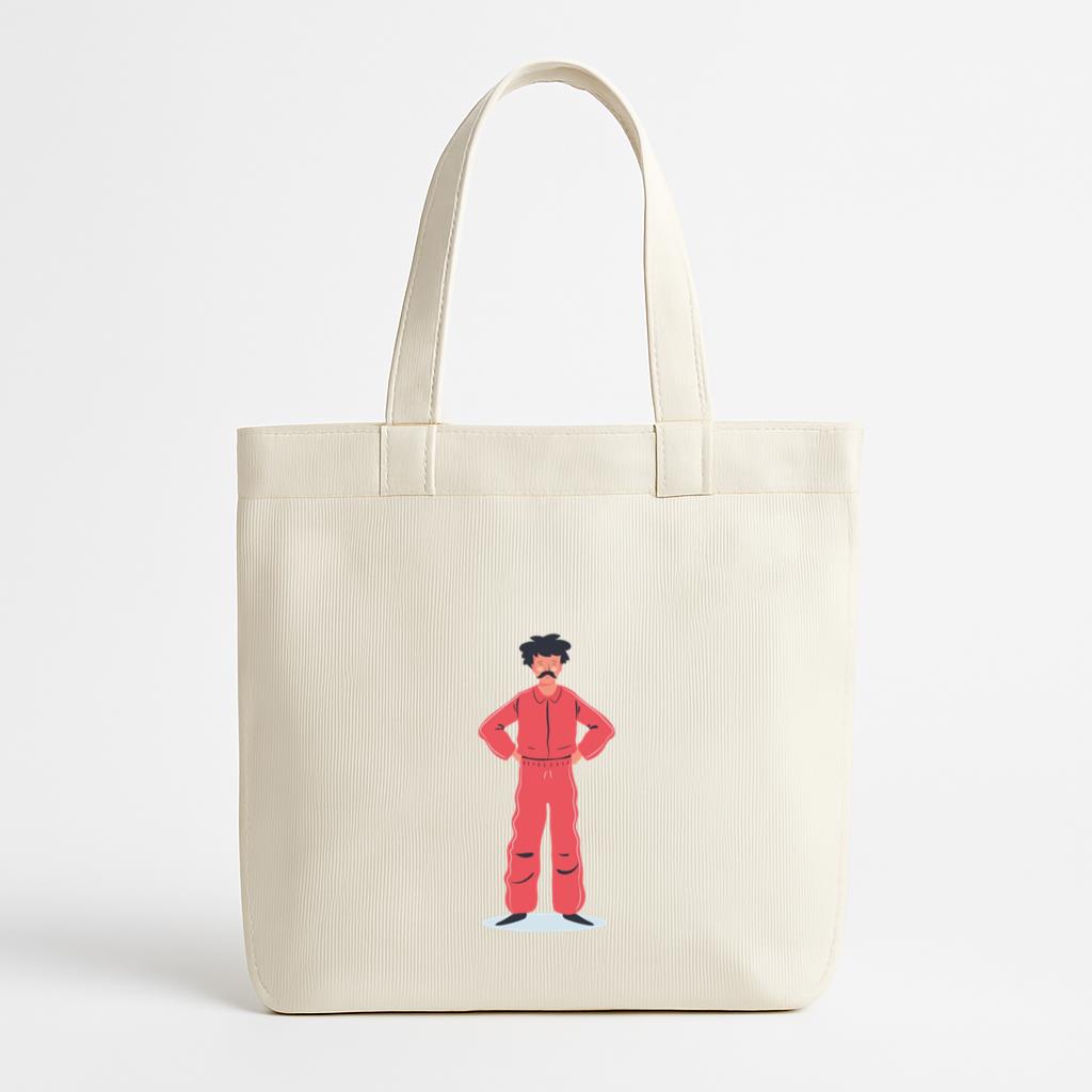 Gym Teacher Character Canvas Tote Bag