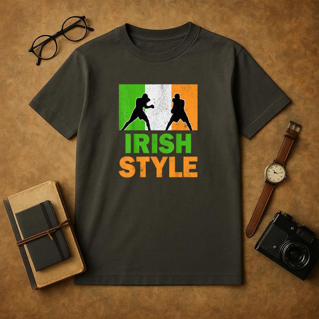 Ireland Flag Irish Boxing T-Shirt