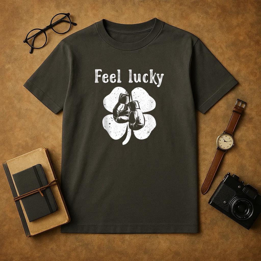 Irish Feel Lucky Boxing T-Shirt