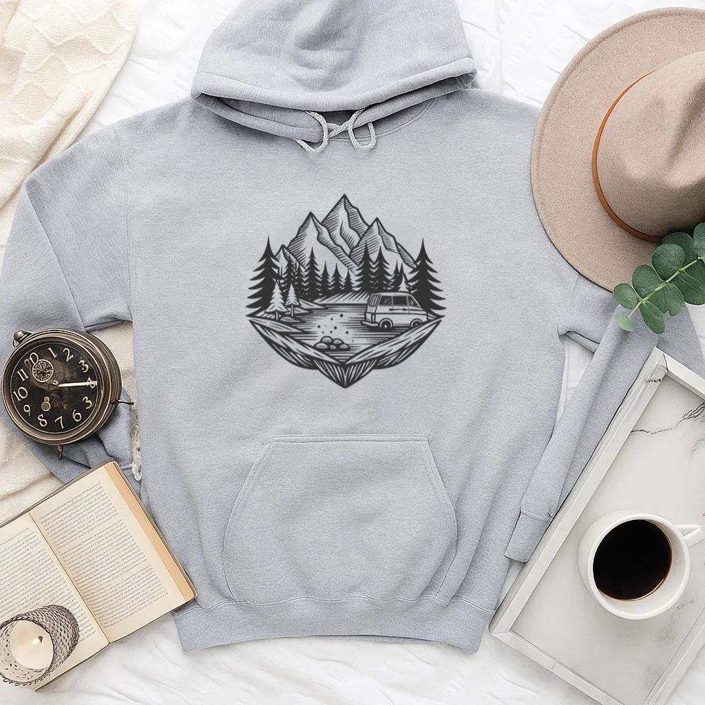 Mechanic Motorbike Curious Modern Hoodie - Image 4