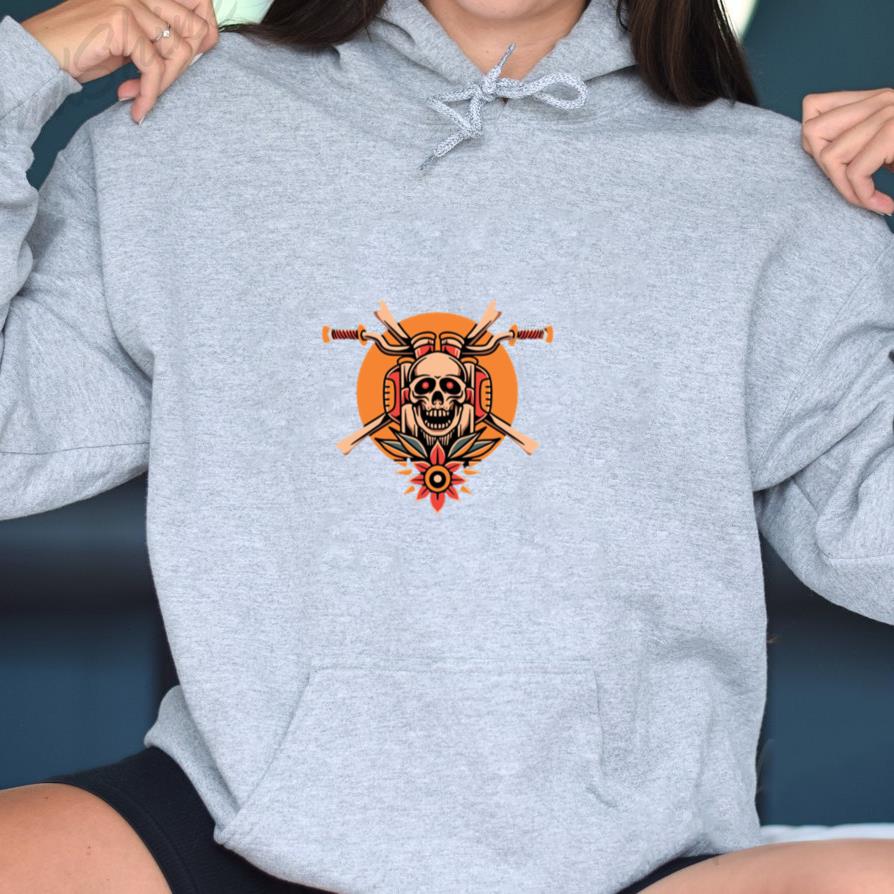 Mechanic Motorbike Happy Modern Hoodie