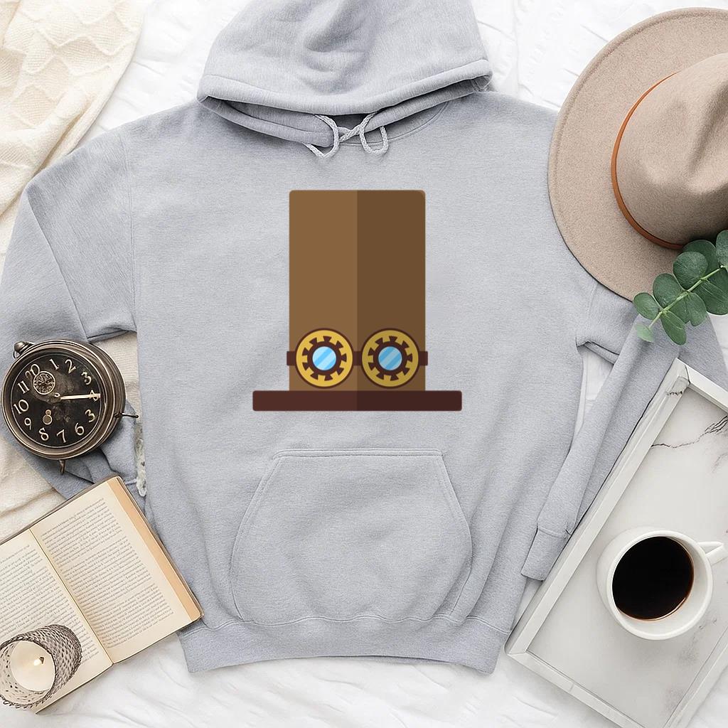 Mechanism Cogwheel Gear Wheel Gear Pinion Flat Hoodie - Image 4