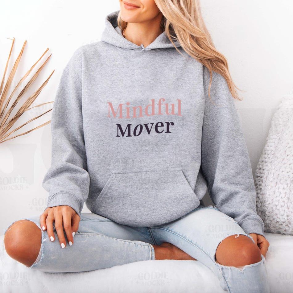 Mindful Mover Design Hoodie - Image 2