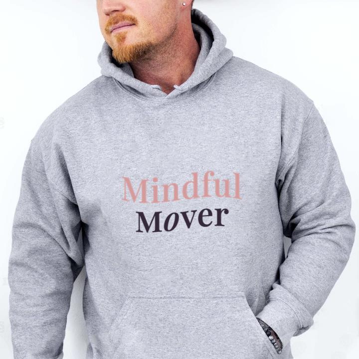 Mindful Mover Design Hoodie - Image 3