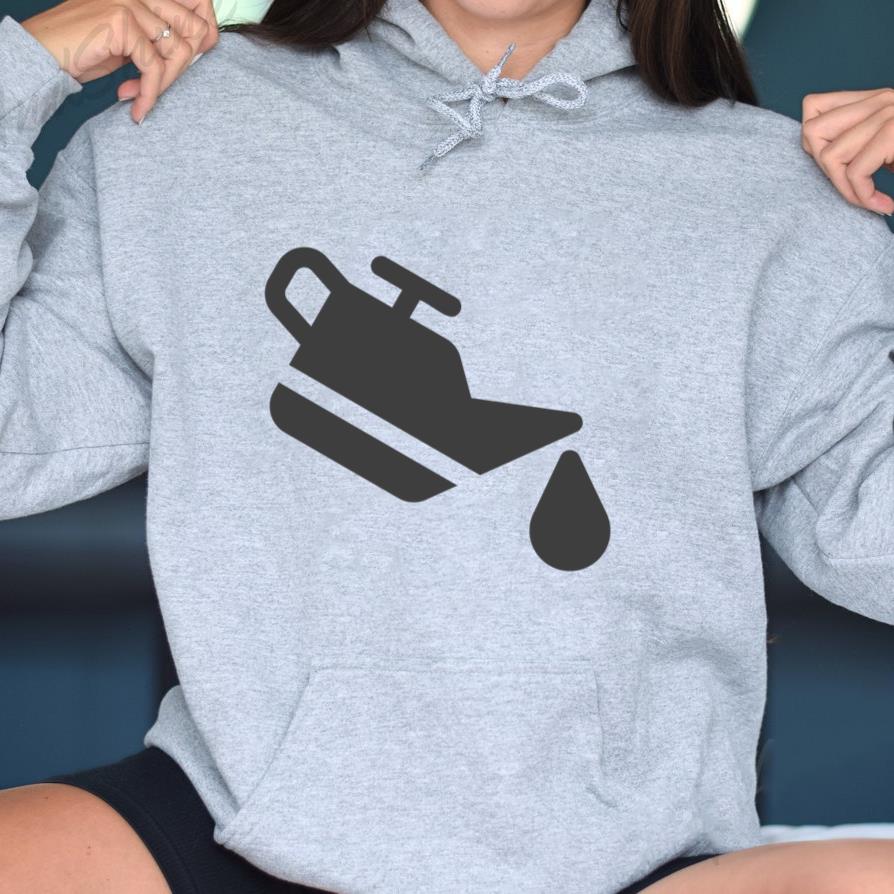 Motor Oil Dispenser Icon Hoodie