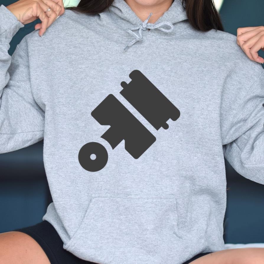 Motorcycle Piston Icon Hoodie