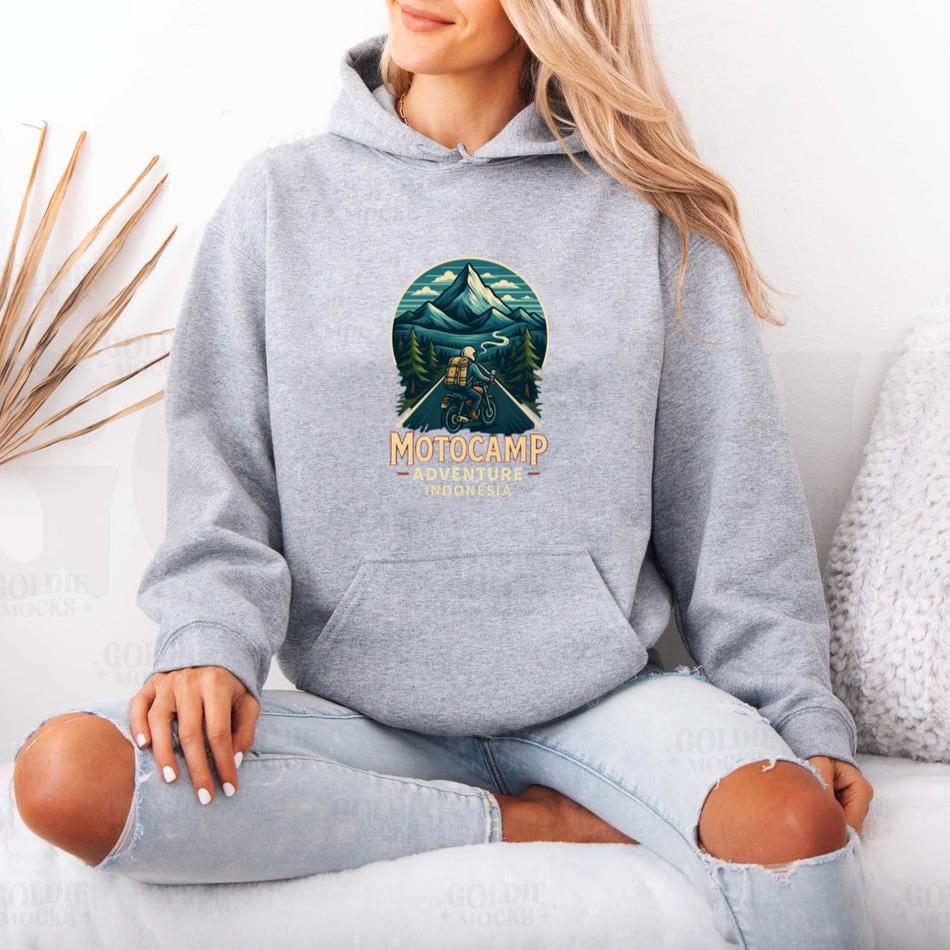 Nature Motorbike Wild Edgy Hoodie - Image 2