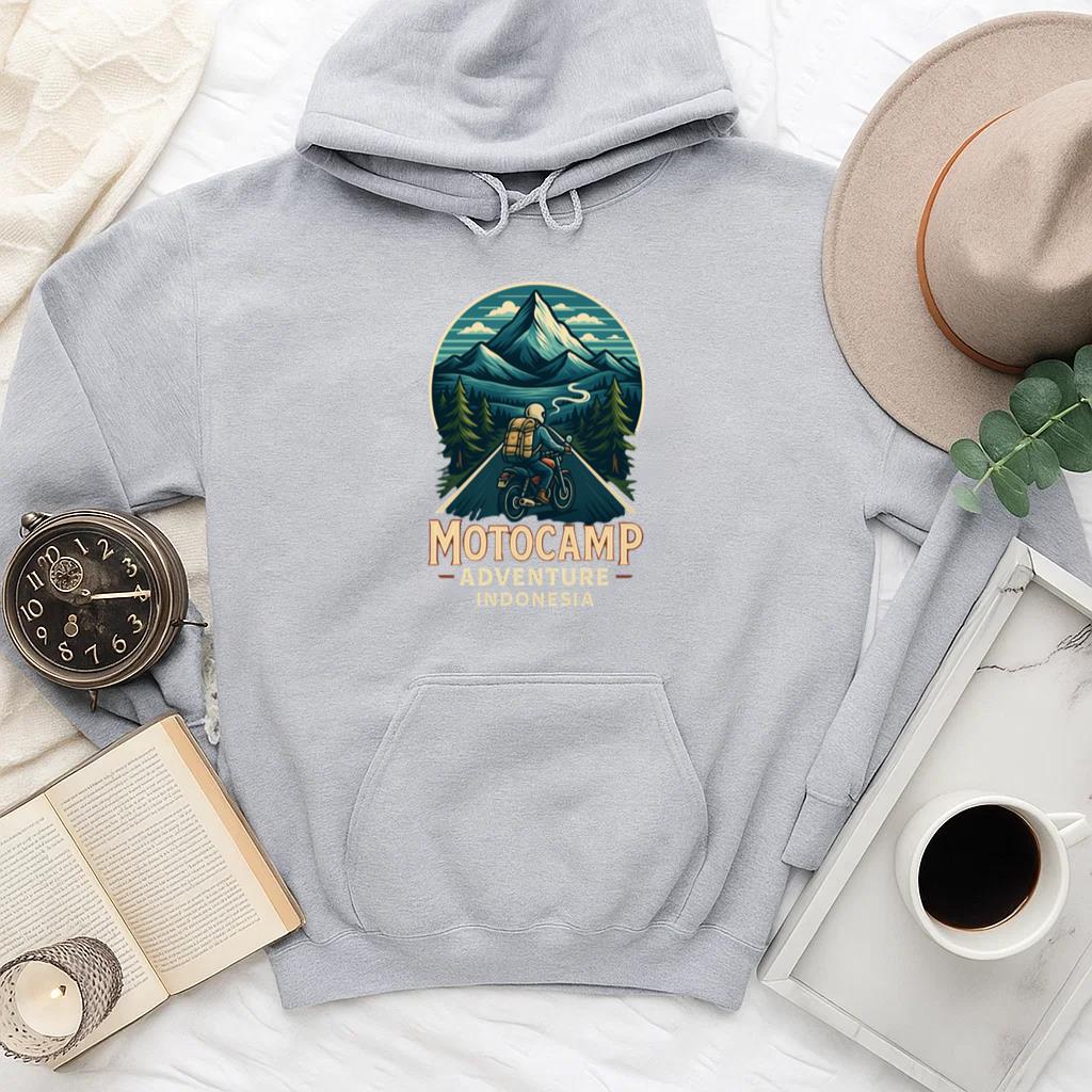 Nature Motorbike Wild Edgy Hoodie - Image 4