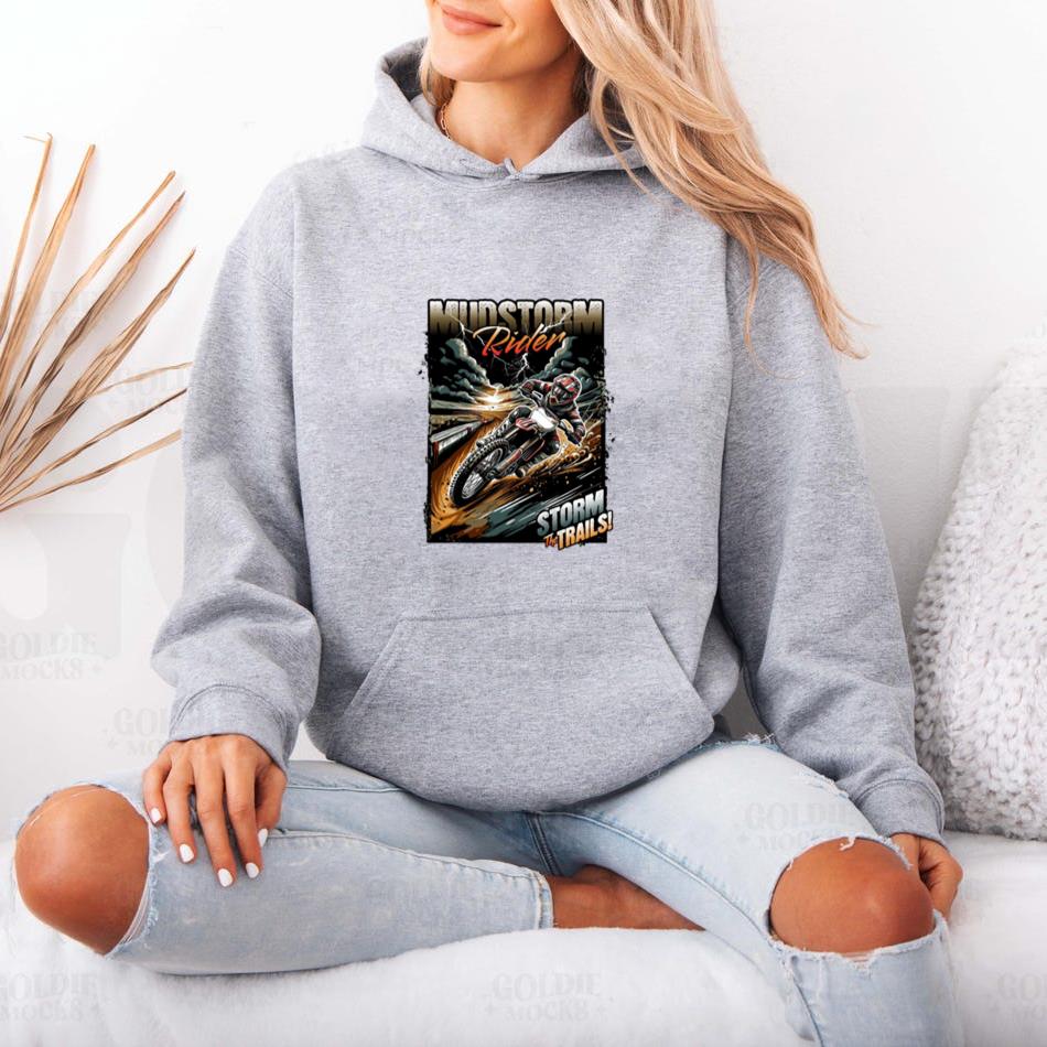Nomad Motorbike Curious Classic Hoodie - Image 2