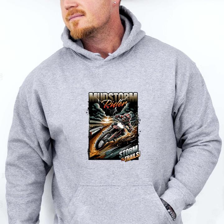 Nomad Motorbike Curious Classic Hoodie - Image 3