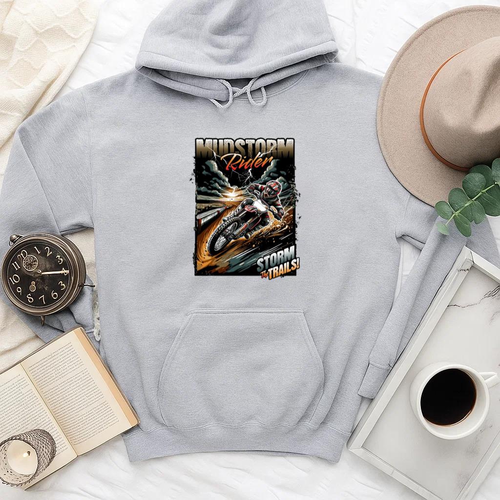 Nomad Motorbike Curious Classic Hoodie - Image 4