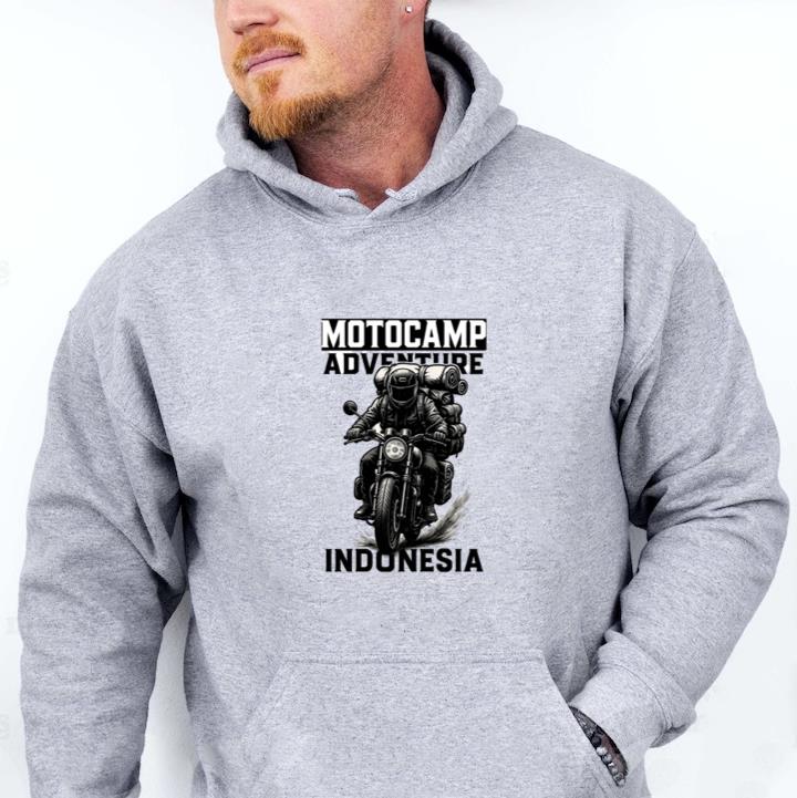 Nomad Motorbike Wild Classic Hoodie - Image 3